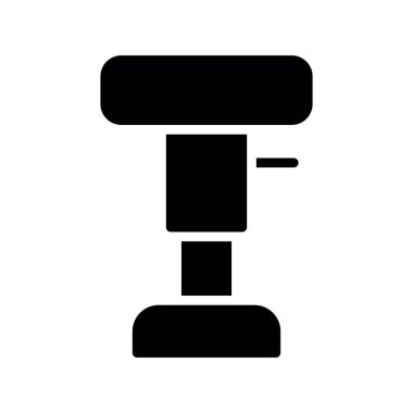 Seo ve teknoloji simgelerinin vektör illüstrasyonu