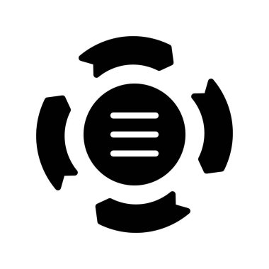 Vektör illüstrasyonu, simge ögesi arkaplanı