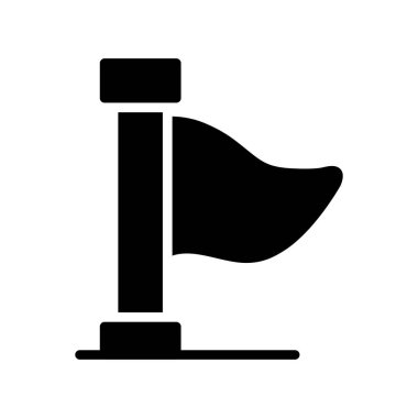 Megafon simgesi beyaz arka plan üzerinde. Vektör çizim.