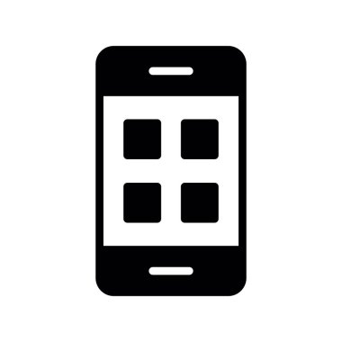 cep telefonu simgesi vektörü