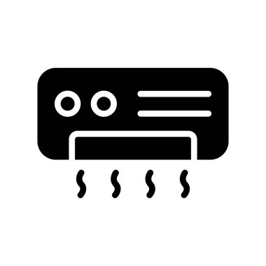 Şeffaf bir arkaplanda robot vektör çizimi. Birinci kalite semboller. Konsept ve grafik tasarım için ince çizgi simgesi.