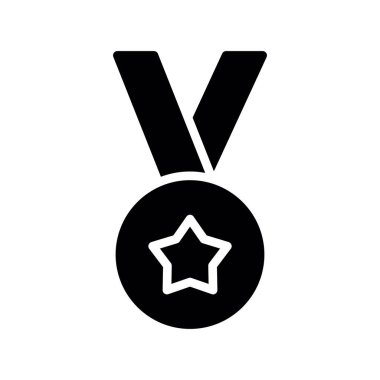 ödül madalya simgesi. vektör çizim