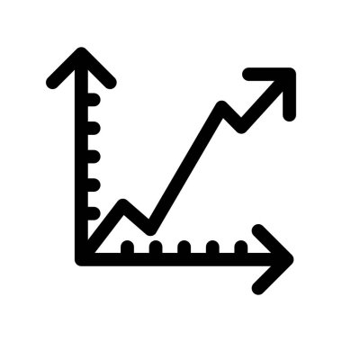 grafik ikonu vektör illüstrasyonu