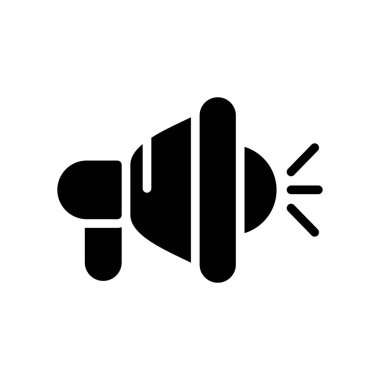 ses vektörü düz simgesi