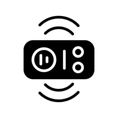 Şeffaf bir arkaplanda kamera vektör çizimi. Birinci kalite semboller. Konsept ve grafik tasarım için ince çizgi simgesi.