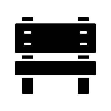 bus vektör simgesi düz illüstrasyon