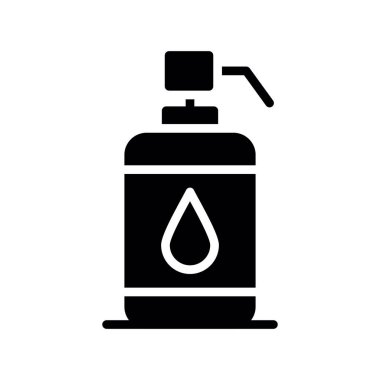 Yakıt pompası simgesi. Yakıt pompası vektör simgesi web için anahat çizimi