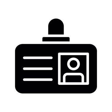 Yazıcı glif düz vektör simgesi