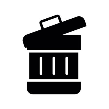 Can simgesi, vektör illüstrasyonu