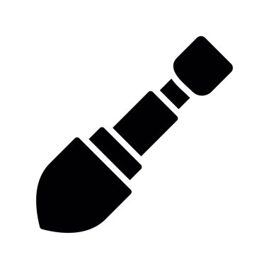 fırça. Web simgesi basit illüstrasyon