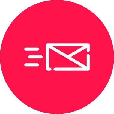 Vektör E- posta simgesi illüstrasyonu