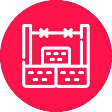 Modern b 'nin vektör illüstrasyonu eksik simgesi