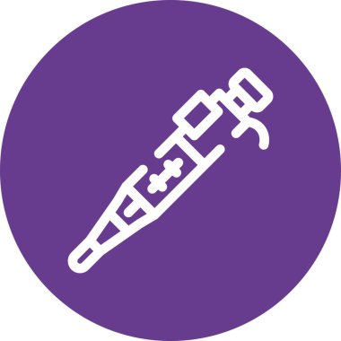 güzel kabartma simgesi vektör çizimi