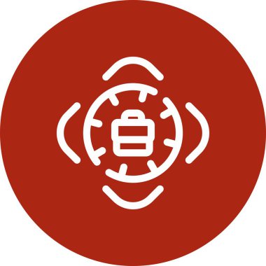 vektör sunucu illüstrasyonu