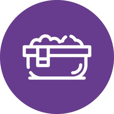 Gıda simgesinin vektör illüstrasyonu