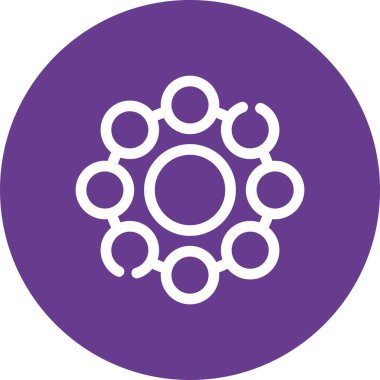 seo modern simgesinin vektör illüstrasyonu