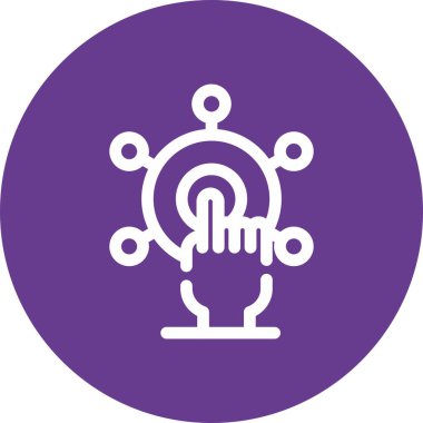 seo modern simgesinin vektör illüstrasyonu