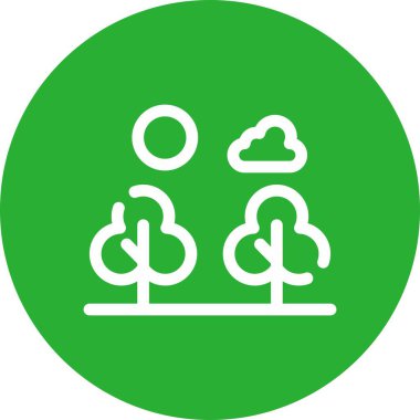 Bulut. Web simgesi basit illüstrasyon