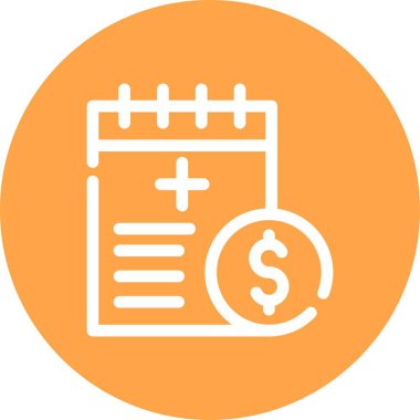 vektör Takvimi Simgesi illüstrasyonu