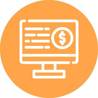 Vektör Doları simge tasarlamak