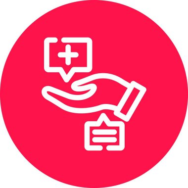 tıbbi simge vektör illüstrasyonu