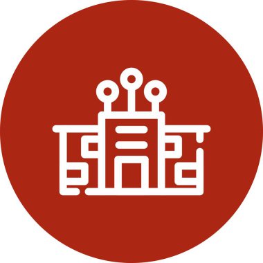 Modern b 'nin vektör illüstrasyonu eksik simgesi