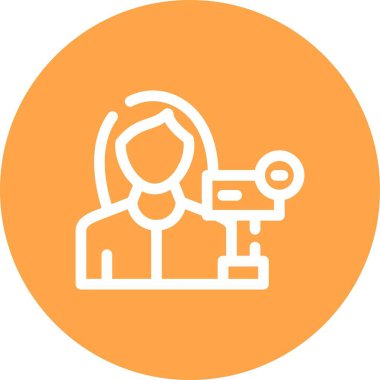 İnsan simgesinin vektör illüstrasyonu