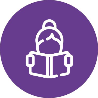 Kişisel bilgilerin vektör simgesi, web sayfası simgesi