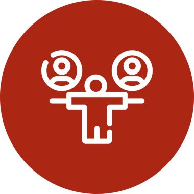 seo modern simgesinin vektör illüstrasyonu