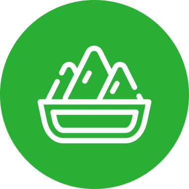 Gıda simgesinin vektör illüstrasyonu