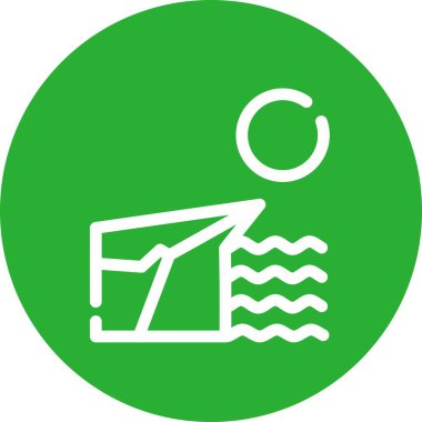 seo modern simgesinin vektör illüstrasyonu