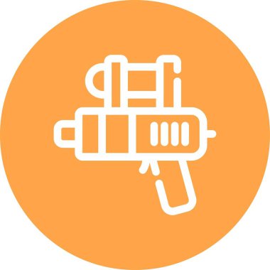 güzel elektrik dolgu kabartma vektör simgesi