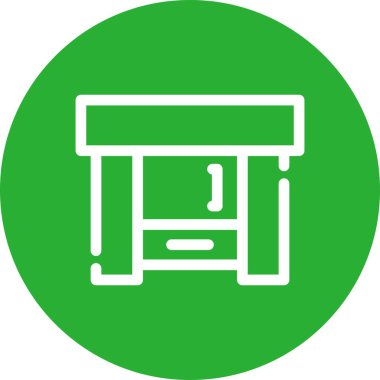 bank ikonu vektör illüstrasyonu