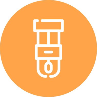 vektör izleme simgesi illüstrasyonu