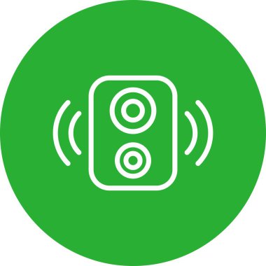 Benzersiz alarm vektör simgesi