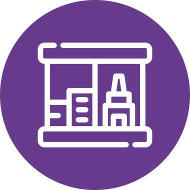 Vektör İnşa Simgesi illüstrasyonu