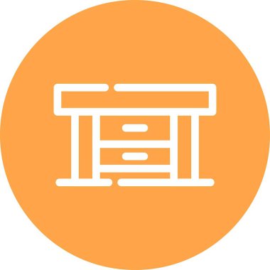 vektör kabine simgesi