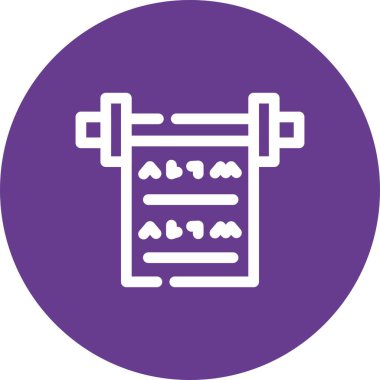 vektör çan simgesi, basit illüstrasyon