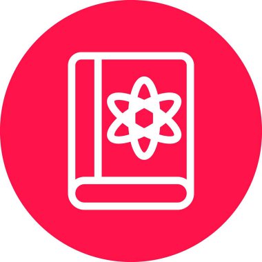 bilim ve kimya vektörü simgesi.