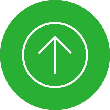 Ok. Web simgesi basit illüstrasyon