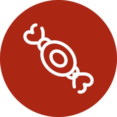 Benzersiz zincir linki vektör simgesi