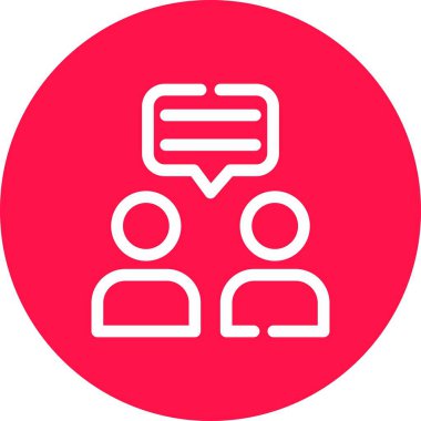 Konuşma baloncukları. vektör illüstrasyonu