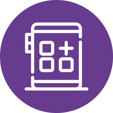 vektör Takvimi Simgesi illüstrasyonu