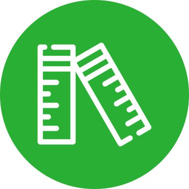 Vektör test tüpü simgesi