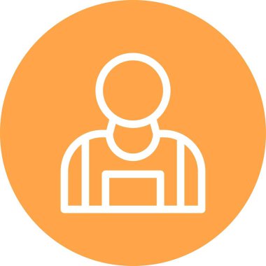 Vektör adam ico, vektör illüstrasyonu