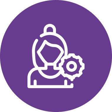 Vektör ayarı Simge illüstrasyonu