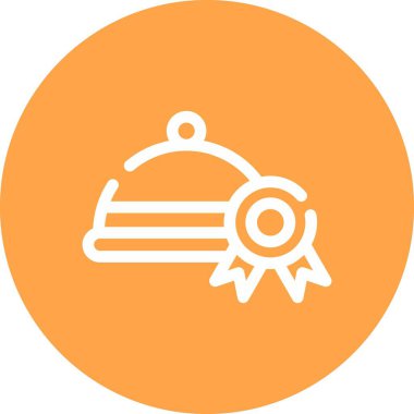 Gıda simgesinin vektör illüstrasyonu