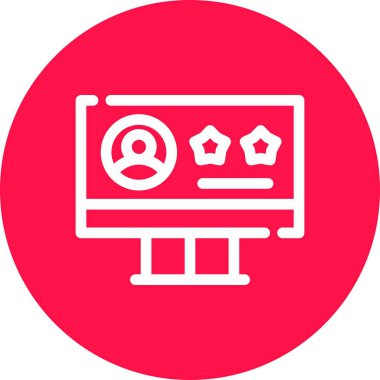 seo modern simgesinin vektör illüstrasyonu