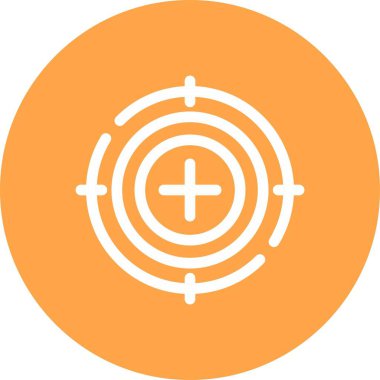 güzel hedef vektör simgesi