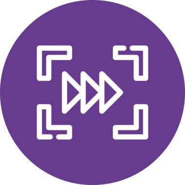 Kişisel ve ticari kullanım için vektör çoklu ortam simgesini.